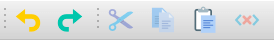 Image of icons on the Edit toolbar.